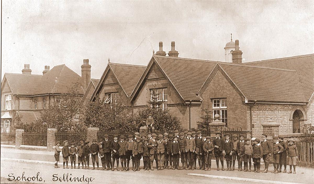 sellindge school in the early 1920's